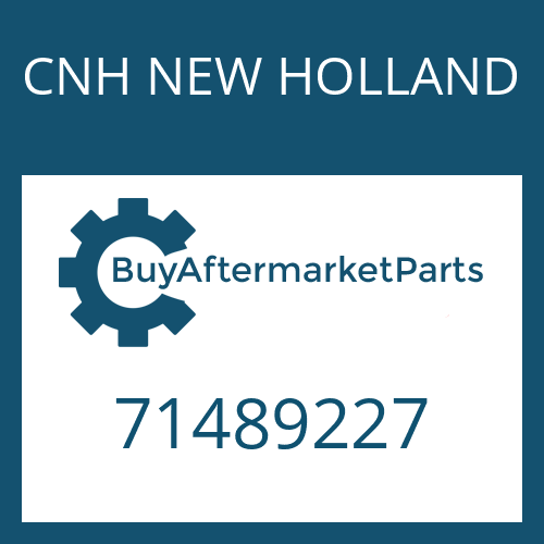 CNH NEW HOLLAND 71489227 - SEAL WASHER