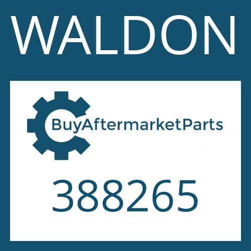WALDON 388265 - SEAL - O-RING