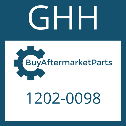 1202-0098 GHH WASHER