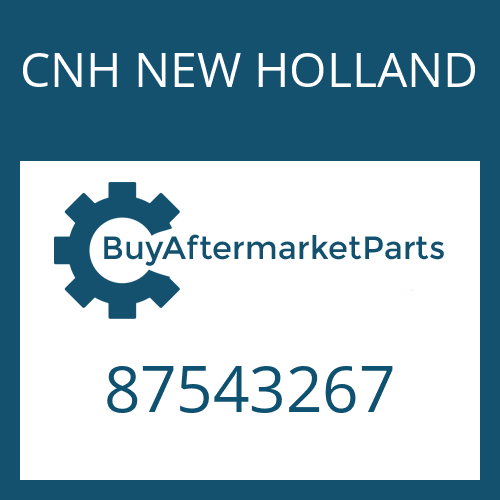 CNH NEW HOLLAND 87543267 - FLANGE