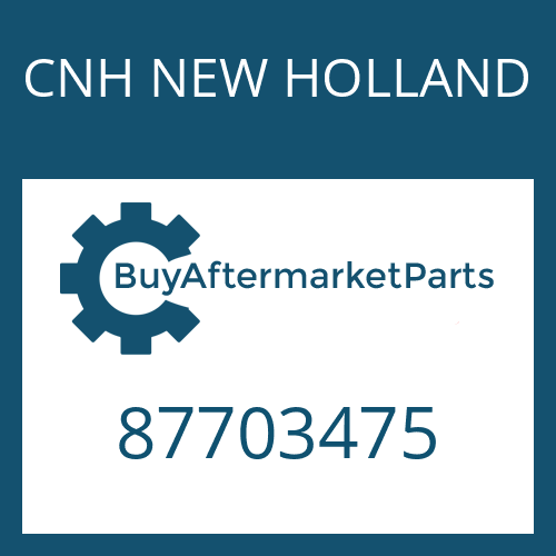 CNH NEW HOLLAND 87703475 - AXLE CASE
