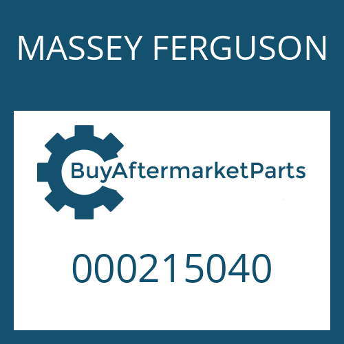 MASSEY FERGUSON 000215040 - PIN