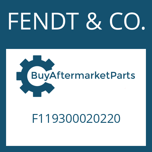 FENDT & CO. F119300020220 - CIRCLIP