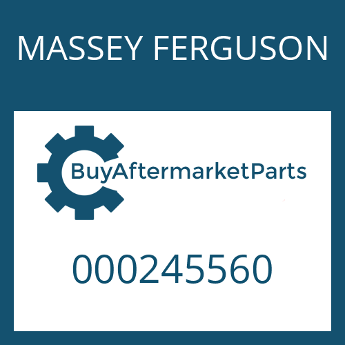 MASSEY FERGUSON 000245560 - WASHER