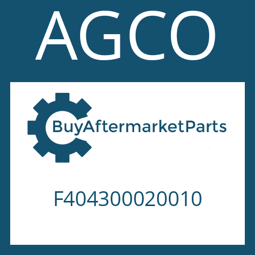 F404300020010 AGCO JOINT