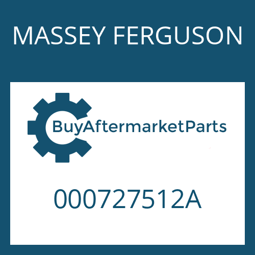 MASSEY FERGUSON 000727512A - CLUTCH DISC