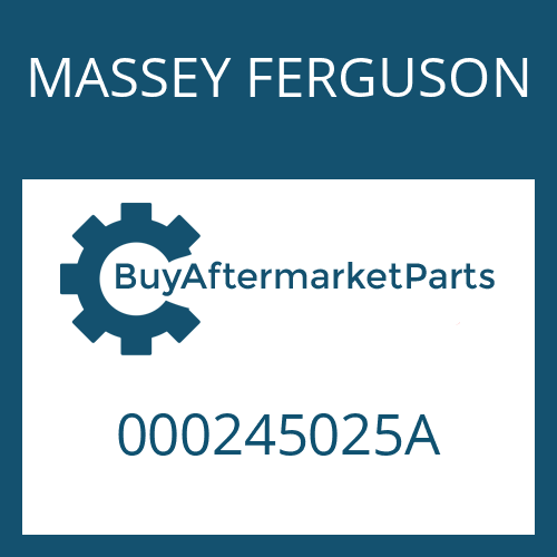 MASSEY FERGUSON 000245025A - SPACER