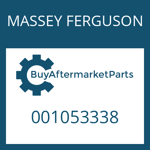 MASSEY FERGUSON 001053338 - SEAL - O-RING