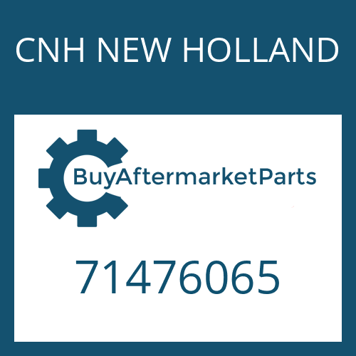 CNH NEW HOLLAND 71476065 - SEAL
