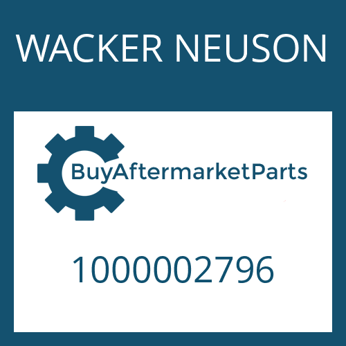 WACKER NEUSON 1000002796 - WASHER