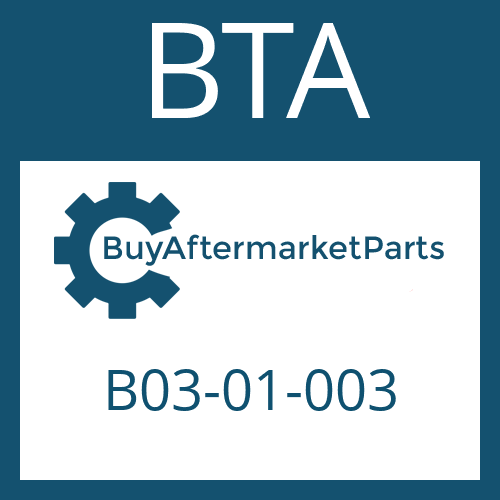 BTA B03-01-003 - Center Bearing Assembly