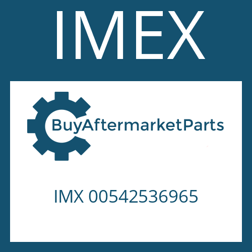 IMX 00542536965 IMEX Center Bearing Assembly