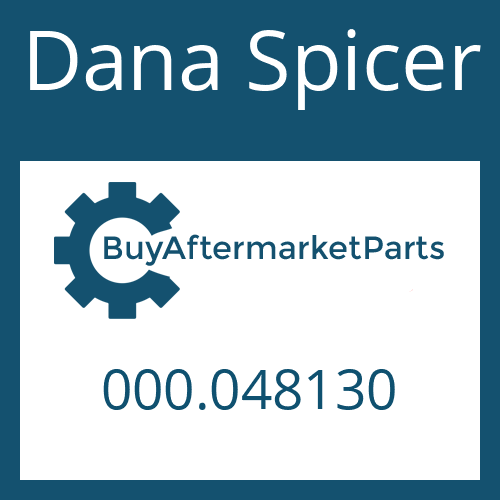 Dana Spicer 000.048130 - GLAND NUT