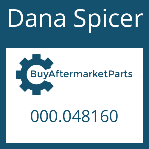 Dana Spicer 000.048160 - GLAND NUT