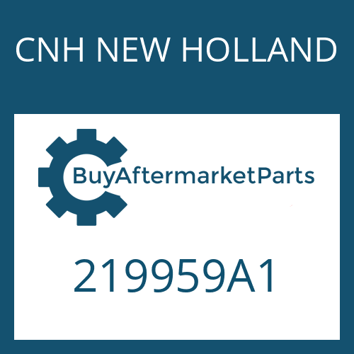 CNH NEW HOLLAND 219959A1 - HYD. O-RING