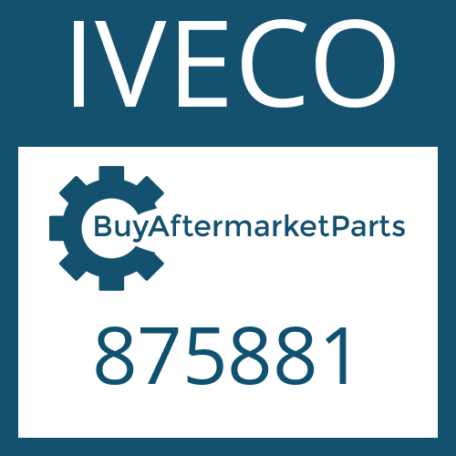 IVECO 875881 - U-JOINT-KIT