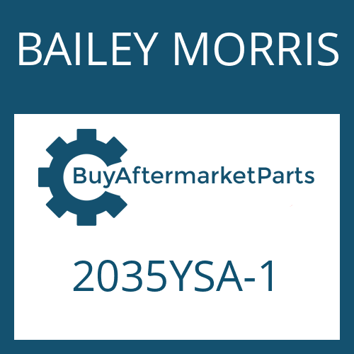 BAILEY MORRIS 2035YSA-1 - extra short coupling