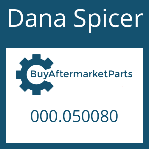 Dana Spicer 000.050080 - GASKET