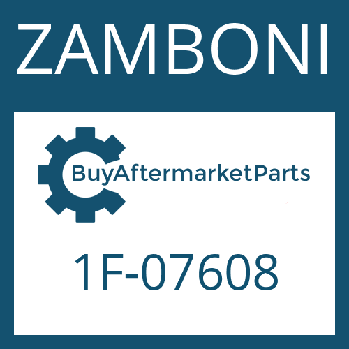 ZAMBONI 1F-07608 - SHAFT & JOINT ASSY