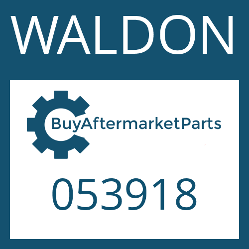 WALDON 053918 - GASKET