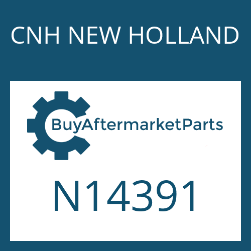 CNH NEW HOLLAND N14391 - COVER