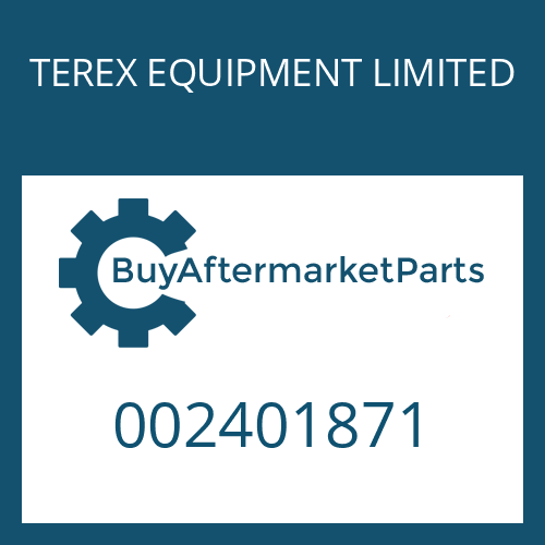 TEREX EQUIPMENT LIMITED 002401871 - RING