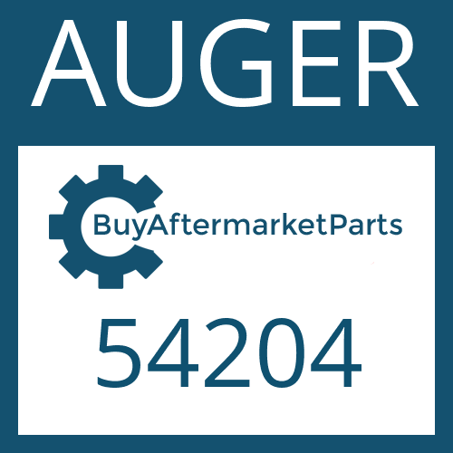 54204 AUGER Center Bearing Assembly