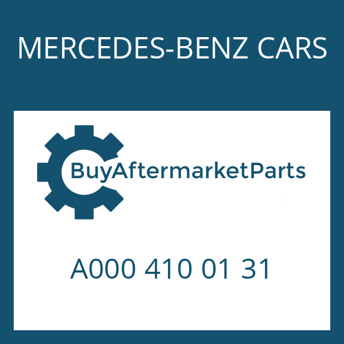 MERCEDES-BENZ CARS A000 410 01 31 - U-JOINT-KIT