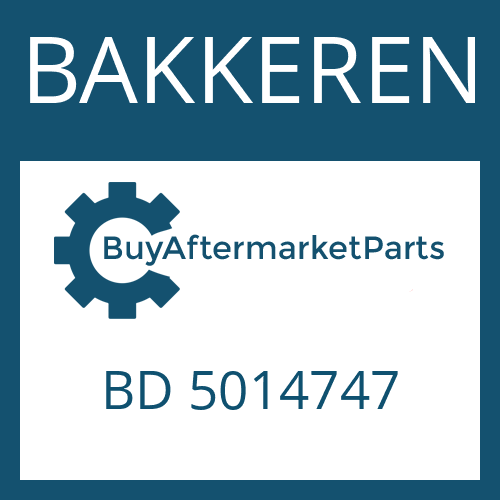 BAKKEREN BD 5014747 - Rubber Coupling Assembly