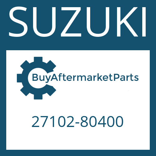 SUZUKI 27102-80400 - DRIVESHAFT WITH LENGHT COMPENSATION