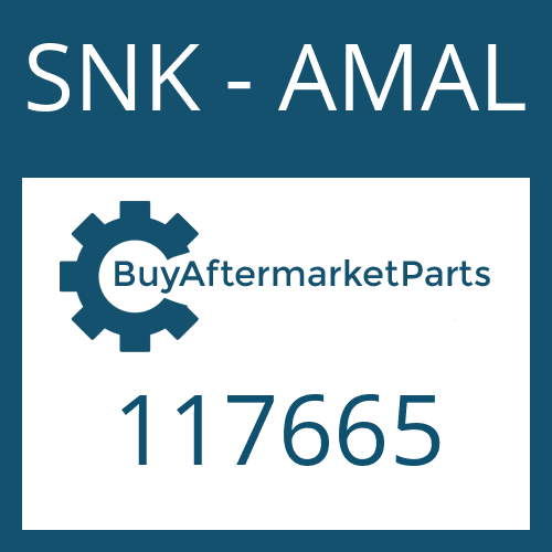 117665 SNK - AMAL U-JOINT-KIT