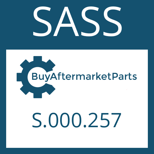 SASS S.000.257 - Center Bearing Assembly