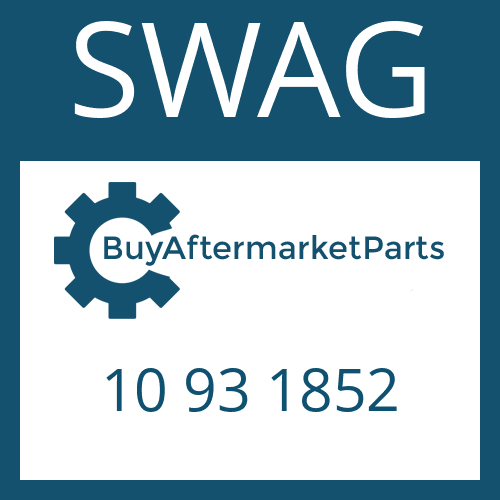 SWAG 10 93 1852 - CENTER BEARING ASSEMBLY