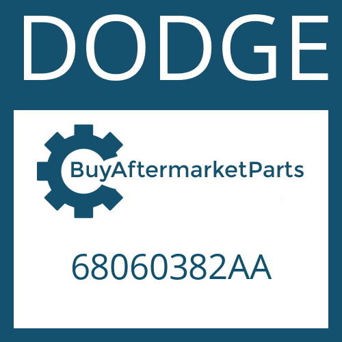 DODGE 68060382AA - CENTER BEARING ASSEMBLY