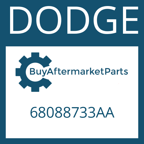 DODGE 68088733AA - CENTER BEARING ASSEMBLY