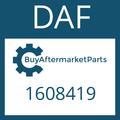 DAF 1608419 - Center Bearing Assembly