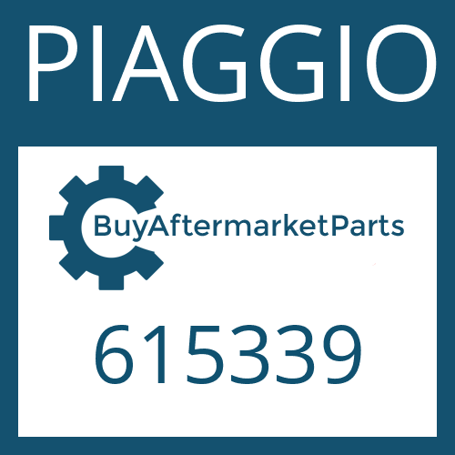 PIAGGIO 615339 - DRIVESHAFT WITHOUT LENGTH COMPENSATION