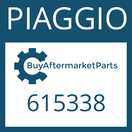 PIAGGIO 615338 - DRIVESHAFT WITHOUT LENGTH COMPENSATION