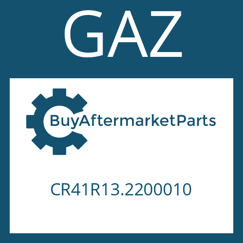 CR41R13.2200010 GAZ DRIVESHAFT