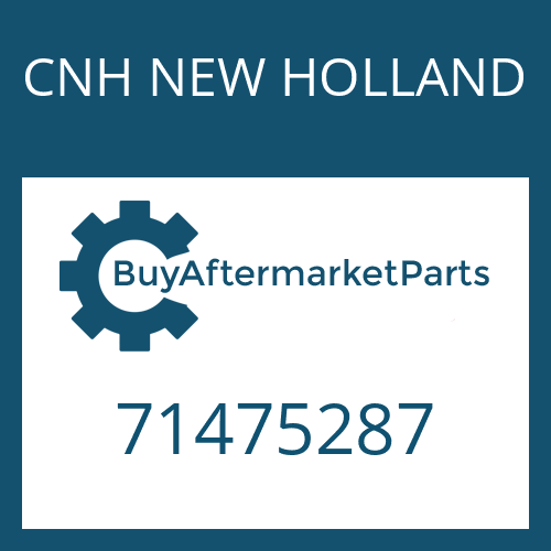 CNH NEW HOLLAND 71475287 - INTERMEDIATE COVER
