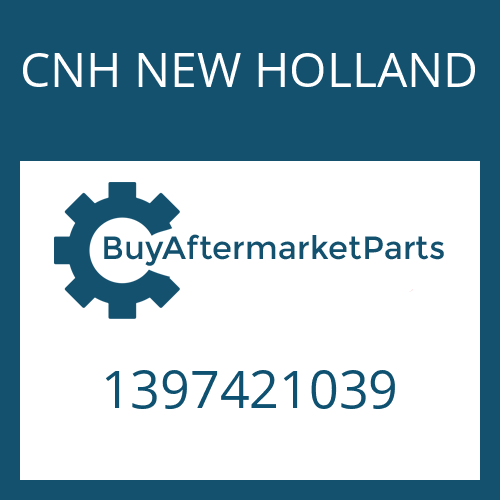 CNH NEW HOLLAND 1397421039 - JOINT CENTRE SECTION