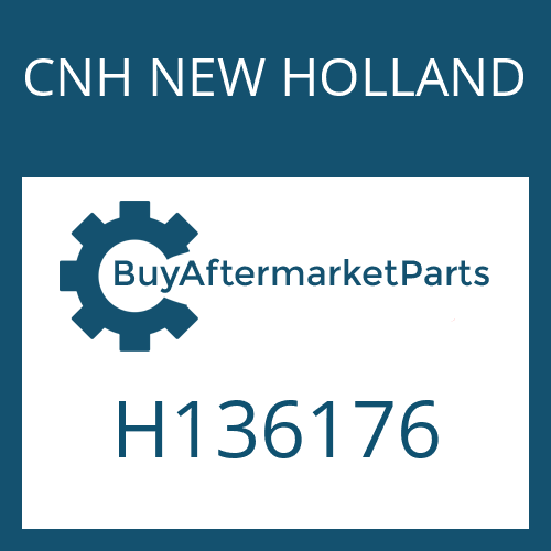 CNH NEW HOLLAND H136176 - NUT - SPINDLE (2 PER)
