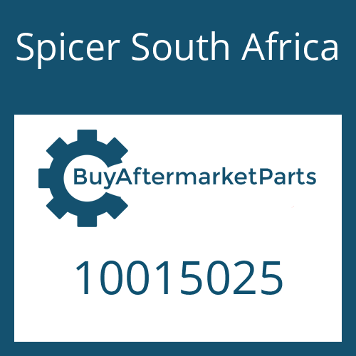 Spicer South Africa 10015025 - DRIVESHAFT