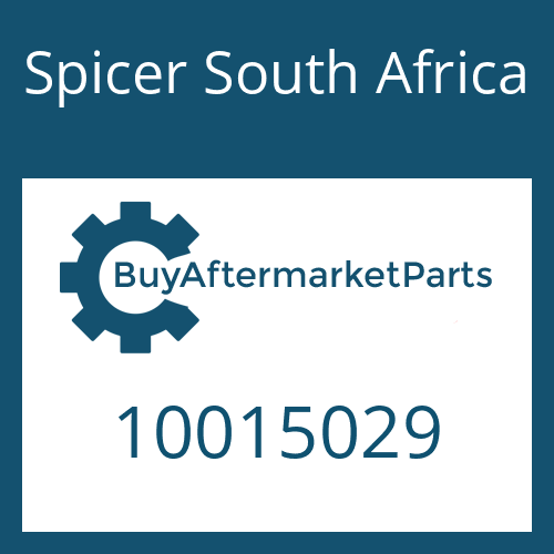 Spicer South Africa 10015029 - DRIVESHAFT