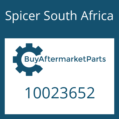 Spicer South Africa 10023652 - DRIVESHAFT