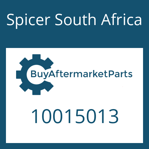 Spicer South Africa 10015013 - DRIVESHAFT