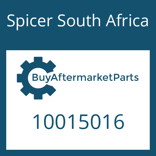 Spicer South Africa 10015016 - DRIVESHAFT