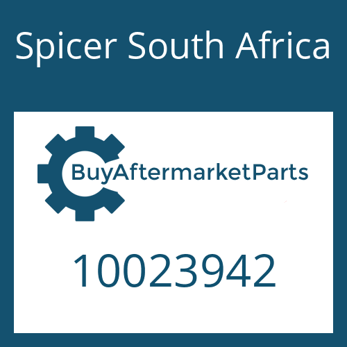 Spicer South Africa 10023942 - DRIVESHAFT