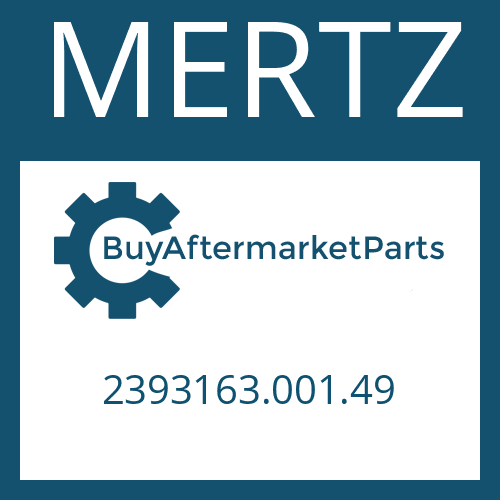 MERTZ 2393163.001.49 - SEAL - O-RING