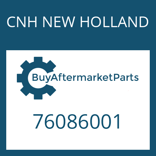 CNH NEW HOLLAND 76086001 - INTERMEDIATE COVER